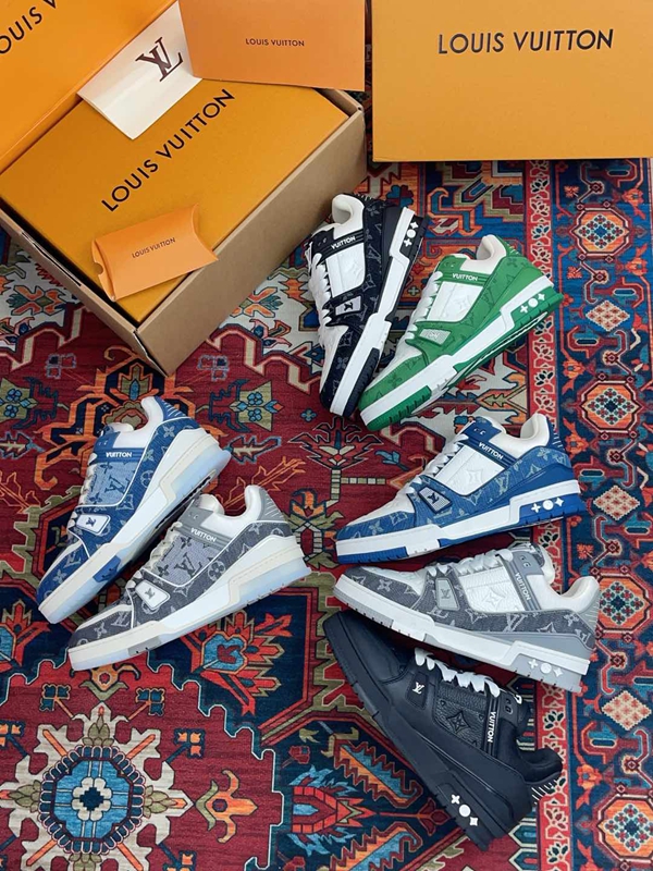 ルイヴィトン靴全体デザイン